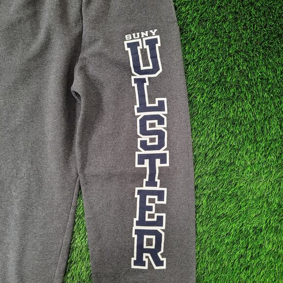 Champion Suny Ulster College Sweatpants Small Gray - Picture 10 of 16